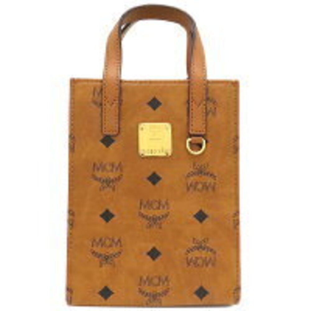 MCM Aren Tote Bag Brown Handbag Shoulder